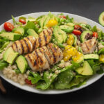 Grilled Chicken with Quinoa & Avocado Salad
