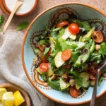 Quinoa & Chickpea Salad with Lemon-Tahini Dressing